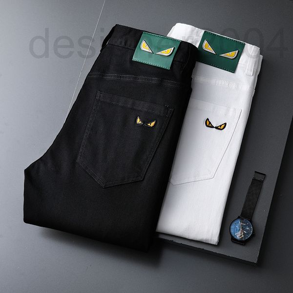 men's jeans designer high end european green stickers summer thin black jeans youth men's fashion slim legged casual pants nzqq, Blue
men's jeans designer high end european green stickers summer thin black jeans youth men's fashion slim legged casual pants nzqq, Blue