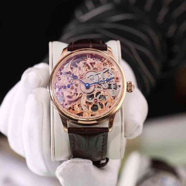 men's and women's automatic mechanical watch hollow carved movement fashion luxury business all-match, Slivery;brown
men's and women's automatic mechanical watch hollow carved movement fashion luxury business all-match, Slivery;brown