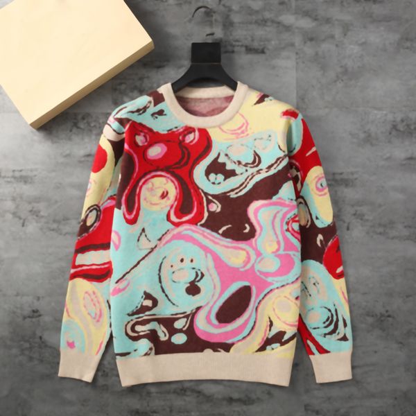 men sweaters pullovers designer long sleeves jumpers fashion casual knitwear chest letter pattern warm pullover sweater, White;black
men sweaters pullovers designer long sleeves jumpers fashion casual knitwear chest letter pattern warm pullover sweater, White;black