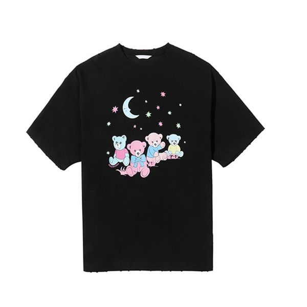 21ss broken hole cartoon tee women big size t shirt over size summer t shirt for girl287d, Black
21ss broken hole cartoon tee women big size t shirt over size summer t shirt for girl287d, Black
