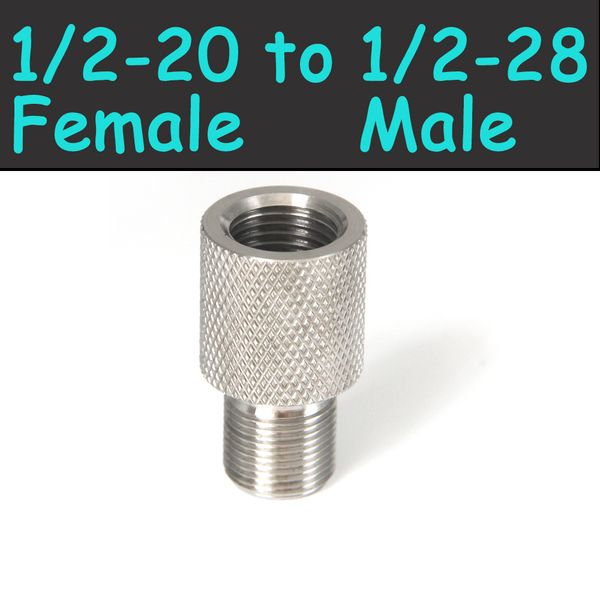 1/2-20 female to 1/2-28 male fuel filter stainless steel thread adapter screw converter for napa 4003 wix 24003 unf to unef
1/2-20 female to 1/2-28 male fuel filter stainless steel thread adapter screw converter for napa 4003 wix 24003 unf to unef