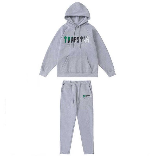 autumn winter fashion embroidery sportswear casual hoodie men's tracksuit two-piece trapstar sweatshirts sweatpants sports suit, Black
autumn winter fashion embroidery sportswear casual hoodie men's tracksuit two-piece trapstar sweatshirts sweatpants sports suit, Black