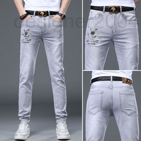 men's jeans designer light luxury jeans men's summer thin european goods light color fashionable printing slim fit small feet elas, Blue
men's jeans designer light luxury jeans men's summer thin european goods light color fashionable printing slim fit small feet elas, Blue
