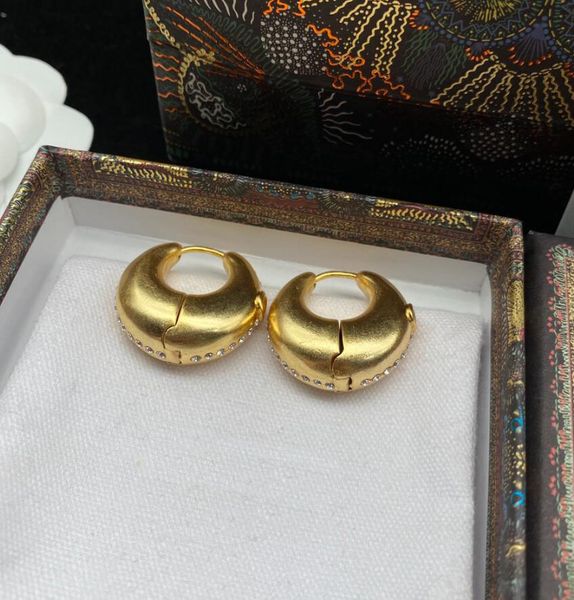 luxury gold round charm dangle hoop ear studs earrings women designer earring eardrop have stamp lady party wedding anniversary gift with bo, Golden
luxury gold round charm dangle hoop ear studs earrings women designer earring eardrop have stamp lady party wedding anniversary gift with bo, Golden