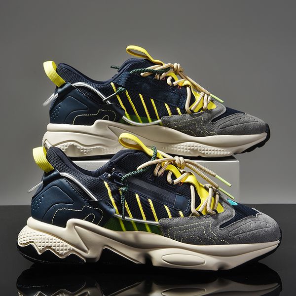 spring autumn men s casual sneakers streetwear chunky shoes designer platform trainer chaussure homme 220811, Black;brown
spring autumn men s casual sneakers streetwear chunky shoes designer platform trainer chaussure homme 220811, Black;brown