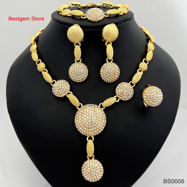 hbp dubai women gold color jewelry set large round pendant necklace and earrings elegant sets 220814, Silver
hbp dubai women gold color jewelry set large round pendant necklace and earrings elegant sets 220814, Silver