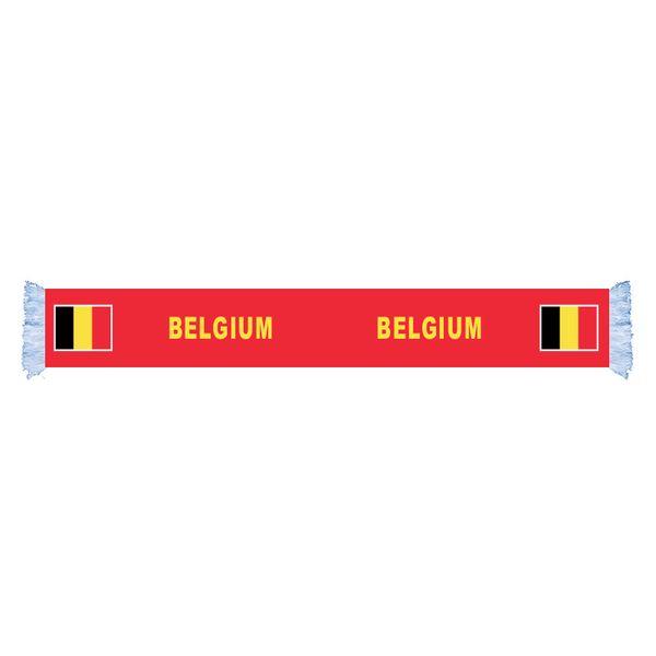 belgium sur factory supply good price polyester satin flag scarf country nation football games fans scarf also can be customized
belgium sur factory supply good price polyester satin flag scarf country nation football games fans scarf also can be customized