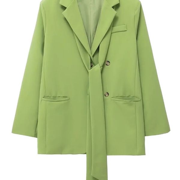 traf green blazer set women casual long sleeve belts loose lapel collar button spring jackets woman elegant 220818, Black;brown
traf green blazer set women casual long sleeve belts loose lapel collar button spring jackets woman elegant 220818, Black;brown