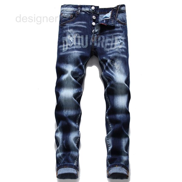 men's jeans designer fashion brand jeans men's slim straight elastic young cat whisker print pants as5s, Blue
men's jeans designer fashion brand jeans men's slim straight elastic young cat whisker print pants as5s, Blue