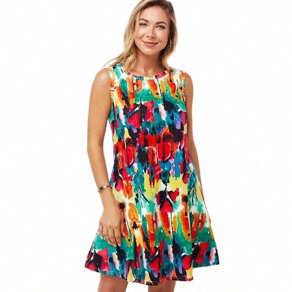 casual dresses dress women sleeveless fashion floral print mini 2021o-neck a-line loose woman plus size 3xl sundress 74bh#, Black;gray
casual dresses dress women sleeveless fashion floral print mini 2021o-neck a-line loose woman plus size 3xl sundress 74bh#, Black;gray