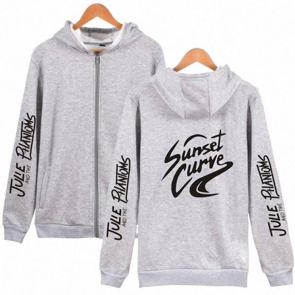 men's hoodies & sweatshirts men zipper julie and the phantoms women/men's long sleeve girl's sweatshirt jacket clothes plus s, Black
men's hoodies & sweatshirts men zipper julie and the phantoms women/men's long sleeve girl's sweatshirt jacket clothes plus s, Black