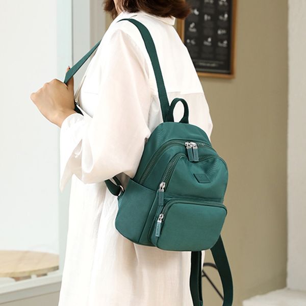highquality waterproof nylon fabric women's backpack fashion mini shopping backpack small backpack ladies shoulder bag 220817
highquality waterproof nylon fabric women's backpack fashion mini shopping backpack small backpack ladies shoulder bag 220817