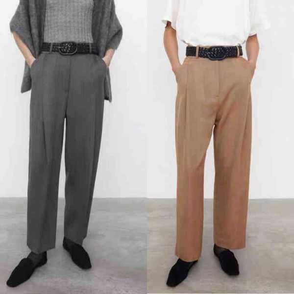 women's pants capris totem straight tube pants temperament commuting other sources ordinary high waist grey used trousers znd6, Black;white
women's pants capris totem straight tube pants temperament commuting other sources ordinary high waist grey used trousers znd6, Black;white
