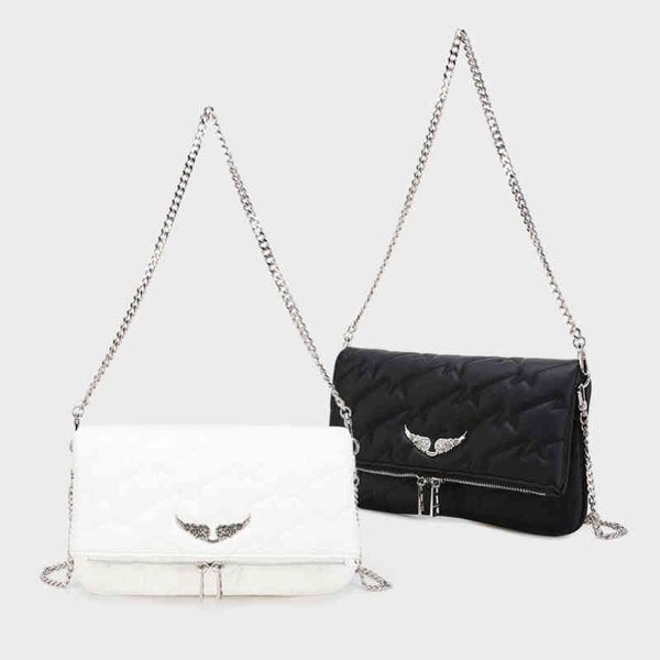 shoulder bags women handbags designers bags messenger handbag zv metal chain single shoulder bag wings black white pu 220818
shoulder bags women handbags designers bags messenger handbag zv metal chain single shoulder bag wings black white pu 220818
