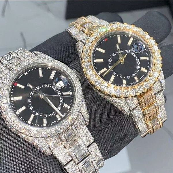 mens luxury watches automatic moissanite iced watch for men movement womens watch men's montre homme diamond watchs wristwatches montre, Slivery;brown
mens luxury watches automatic moissanite iced watch for men movement womens watch men's montre homme diamond watchs wristwatches montre, Slivery;brown