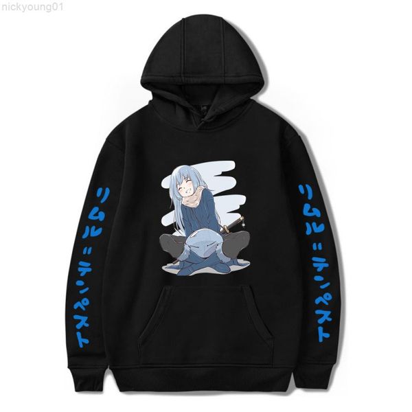 anime tensei shitara slime datta ken hoodie rimuru tvempest oversized hip hop harajuku sweatshirt casual streetwear pullover y220818, Black
anime tensei shitara slime datta ken hoodie rimuru tvempest oversized hip hop harajuku sweatshirt casual streetwear pullover y220818, Black