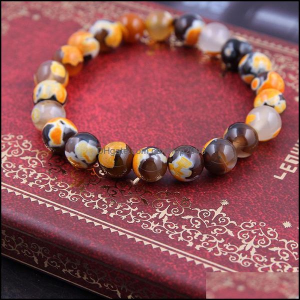 beaded strands lava stone agate beads 8mm energy colorf bracelets wholesale pure natural pollution- handmade drop deliver carshop2006 dh5ic, Black
beaded strands lava stone agate beads 8mm energy colorf bracelets wholesale pure natural pollution- handmade drop deliver carshop2006 dh5ic, Black