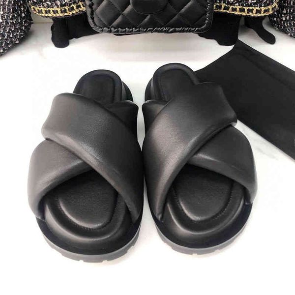 new slippers summer platform slippers woman luxury sheepskin cross-tied sign height crescent shoes soft comfortable sandals, Black
new slippers summer platform slippers woman luxury sheepskin cross-tied sign height crescent shoes soft comfortable sandals, Black