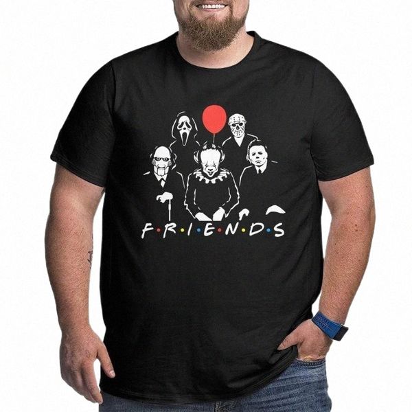 men's t-shirts horror friends pennywise michael myers jason voorhees halloween t shirt big tall tee size 5xl 6xl 43id#, White;black
men's t-shirts horror friends pennywise michael myers jason voorhees halloween t shirt big tall tee size 5xl 6xl 43id#, White;black