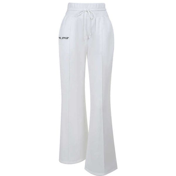 22fw autumn winter printed slit underwear european american women pants casual large loose pants, Black;white
22fw autumn winter printed slit underwear european american women pants casual large loose pants, Black;white