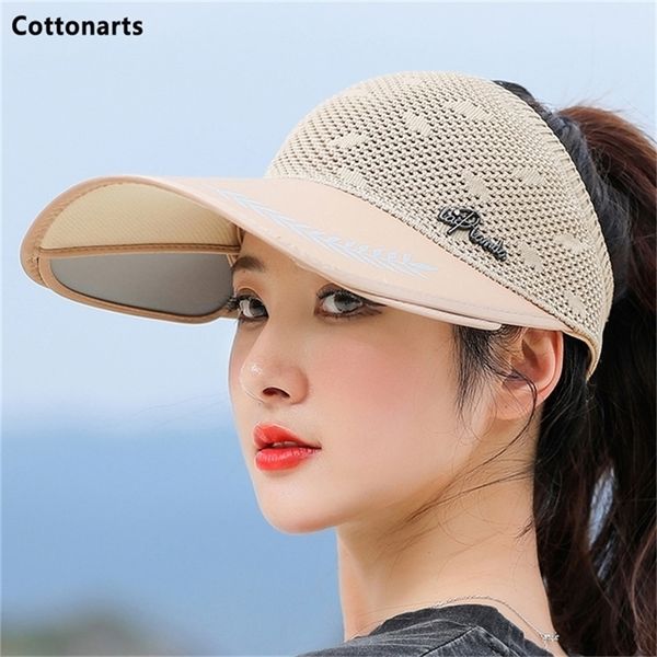 summer women sun hat retractable visor caps female large brim empty cap outdoor cycling uv protection hiking hats sports hat 220817, Blue;gray
summer women sun hat retractable visor caps female large brim empty cap outdoor cycling uv protection hiking hats sports hat 220817, Blue;gray