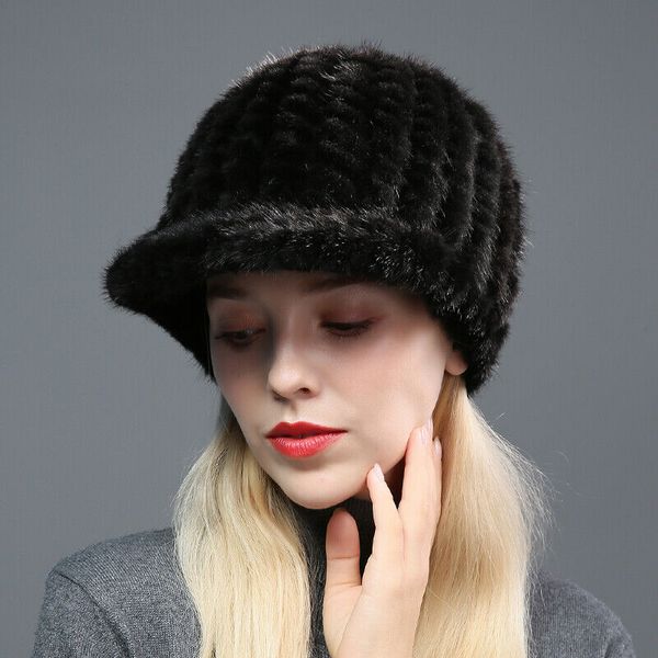 real mink fur peaked cap women winter warm hat handmade black coffee grey wine, Blue;gray
real mink fur peaked cap women winter warm hat handmade black coffee grey wine, Blue;gray