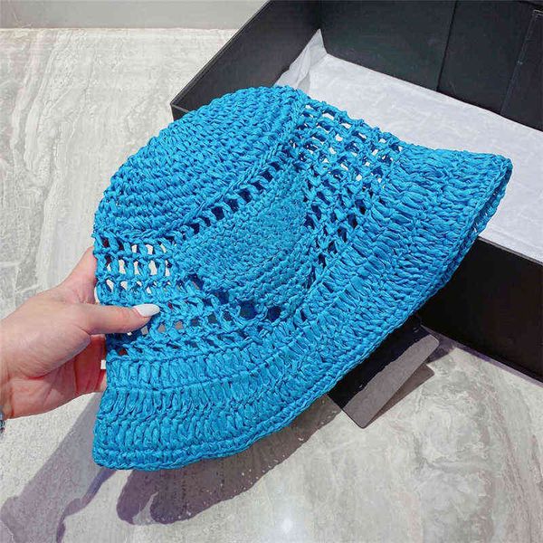 bai cheng summer straw hat for women designer bucket hat brand luxury designers fisher sunhats holiday beanies caps fashion strawhat braid c, Blue;gray
bai cheng summer straw hat for women designer bucket hat brand luxury designers fisher sunhats holiday beanies caps fashion strawhat braid c, Blue;gray