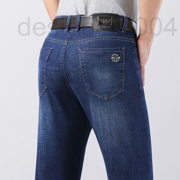 men's jeans designer summer thin men's jeans korean fashion business straight elastic middle waist casual wear medusa 750s, Blue
men's jeans designer summer thin men's jeans korean fashion business straight elastic middle waist casual wear medusa 750s, Blue