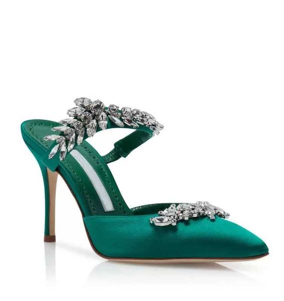 wholesale luxury lurum sandals shoes women high heels leaf crystal-embellished satin mules brand pointed toe slippers pumps eu35-42, Black
wholesale luxury lurum sandals shoes women high heels leaf crystal-embellished satin mules brand pointed toe slippers pumps eu35-42, Black