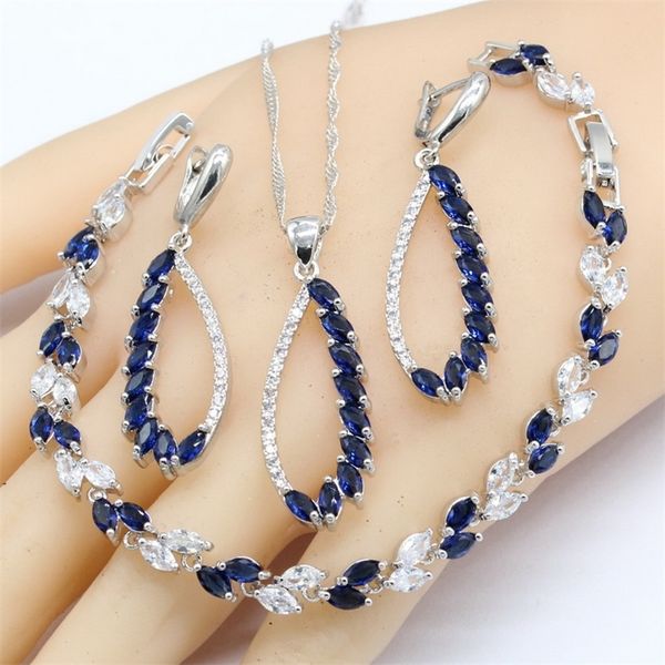 dubai jewelry sets for women wedding party blue stones earrings bracelet rings necklace pendant gift box 220818, Slivery;golden
dubai jewelry sets for women wedding party blue stones earrings bracelet rings necklace pendant gift box 220818, Slivery;golden