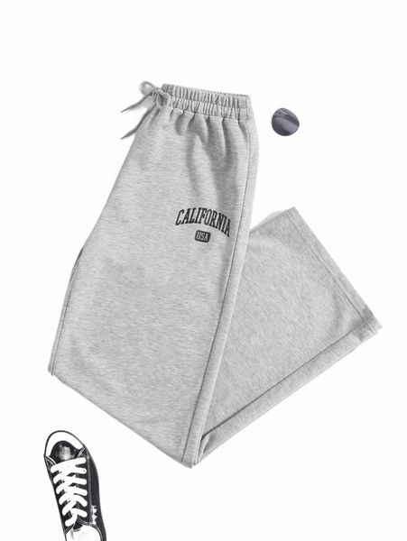 letter graphic drawstring waist sweatpants m2za#, Black;white
letter graphic drawstring waist sweatpants m2za#, Black;white
