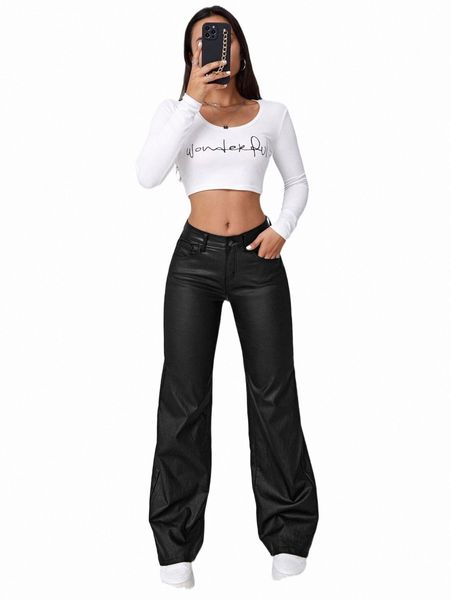 slant pocket wide leg jeans n0qv#, Blue