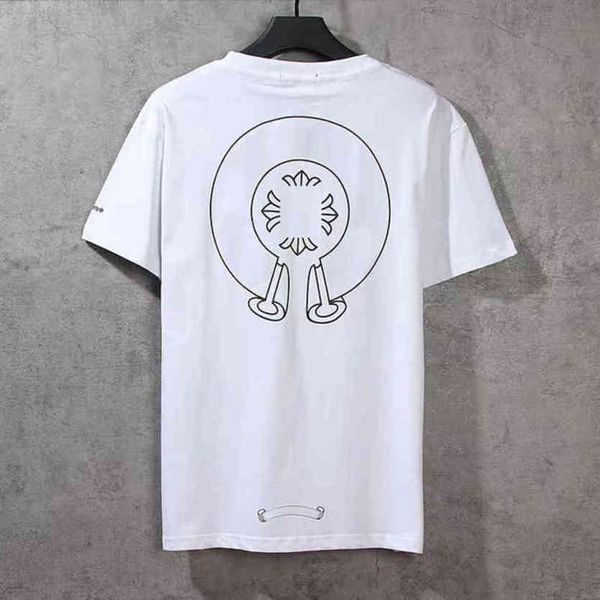 men's summer ch t shirts brand man t-shirt luxury women cross sanskrit tees letter designer tshirts classic boy loose round neck shirt, White;black
men's summer ch t shirts brand man t-shirt luxury women cross sanskrit tees letter designer tshirts classic boy loose round neck shirt, White;black