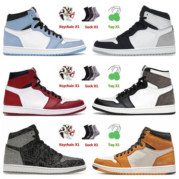 fashion og mens basketball shoes jorda 1 1s university blue grey fog rebellionaire bred heritage jumpman men women trainers sneakers 36-46 
fashion og mens basketball shoes jorda 1 1s university blue grey fog rebellionaire bred heritage jumpman men women trainers sneakers 36-46