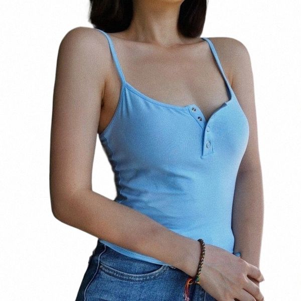 women's tanks & camis womengaga 2021 summer elastic slim buttons solid color basical camisole women sleeveless one word collar 7h8l 10j, White
women's tanks & camis womengaga 2021 summer elastic slim buttons solid color basical camisole women sleeveless one word collar 7h8l 10j, White