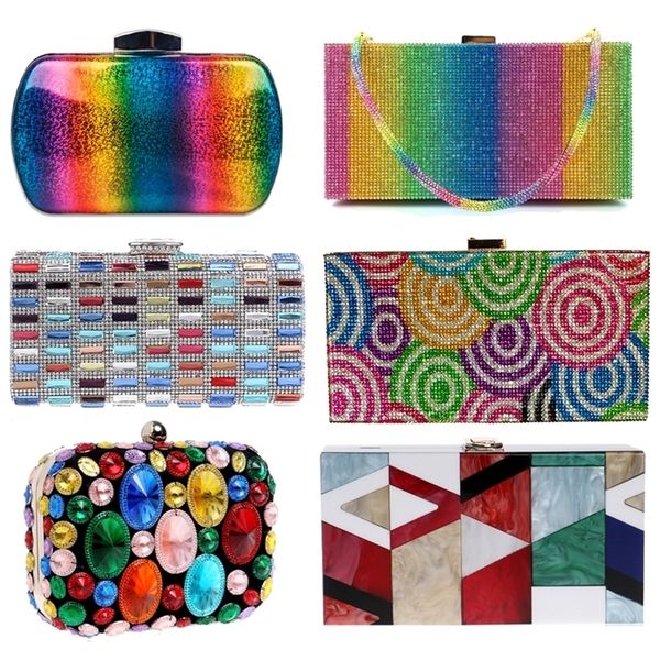 candy color women beading evening bags pu fashion chain shoulder diamonds day clutches rainbow party wedding handbags 220818
candy color women beading evening bags pu fashion chain shoulder diamonds day clutches rainbow party wedding handbags 220818