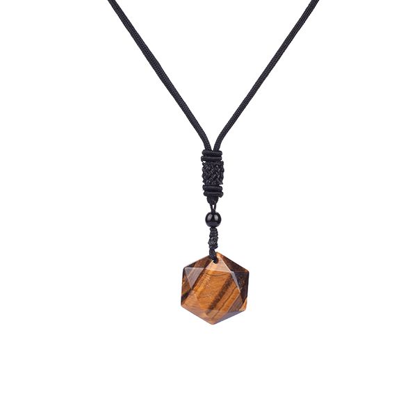 fashion tiger eye hexagram necklaces for women nature energy stone pendant star of david strands lucky men jewelry, Black
fashion tiger eye hexagram necklaces for women nature energy stone pendant star of david strands lucky men jewelry, Black