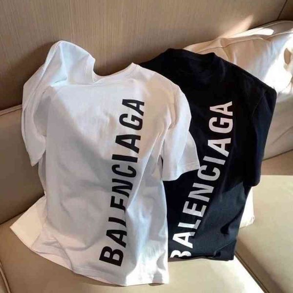 man's t-shirts designer shirt baleciga's fashion brand paris cotton large print t-shirt female couple student men's round nec, White;black
man's t-shirts designer shirt baleciga's fashion brand paris cotton large print t-shirt female couple student men's round nec, White;black