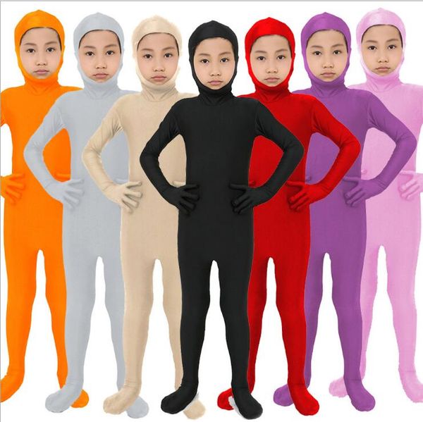 kids catsuit costumes zentai suit dance unitard spandex bodysuits wear skin tights open face back zipper for adults, Black
kids catsuit costumes zentai suit dance unitard spandex bodysuits wear skin tights open face back zipper for adults, Black