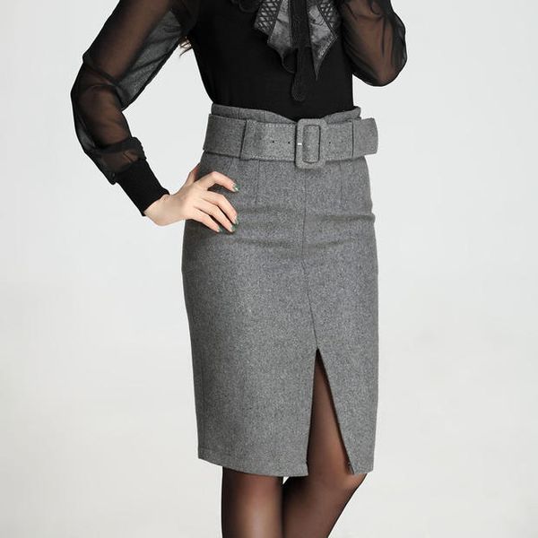 female ol r slim high waist bag hip half solid color back pocket professional skirt winter skirt s3xl l220818, Black
female ol r slim high waist bag hip half solid color back pocket professional skirt winter skirt s3xl l220818, Black