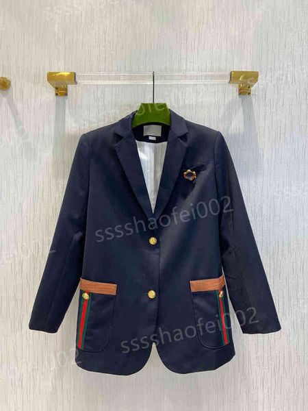 womens trench coat 2022fw fashion brand logo colorful webbing stitching suit jacket lapel design windbreaker luxury designer women clothing, Tan;black
womens trench coat 2022fw fashion brand logo colorful webbing stitching suit jacket lapel design windbreaker luxury designer women clothing, Tan;black