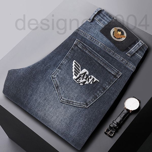 men's jeans designer spring fashion brand embroidered jeans men's korean youth elastic slim fit small foot flying eagle casual pan, Blue
men's jeans designer spring fashion brand embroidered jeans men's korean youth elastic slim fit small foot flying eagle casual pan, Blue