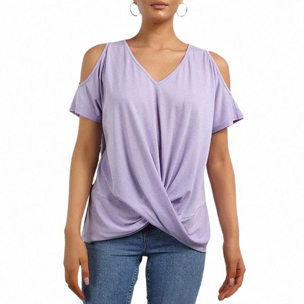 women's t-shirt sales solid color off-shoulder t-shirts ladies summer fashion v-neck all-match tee female loose breathable tees d30 k2, White
women's t-shirt sales solid color off-shoulder t-shirts ladies summer fashion v-neck all-match tee female loose breathable tees d30 k2, White
