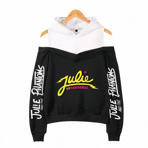 men's hoodies & sweatshirts sweatshirt julie and the phantoms female off shoulder long sleeve women's american tv show 123e#, Black
men's hoodies & sweatshirts sweatshirt julie and the phantoms female off shoulder long sleeve women's american tv show 123e#, Black