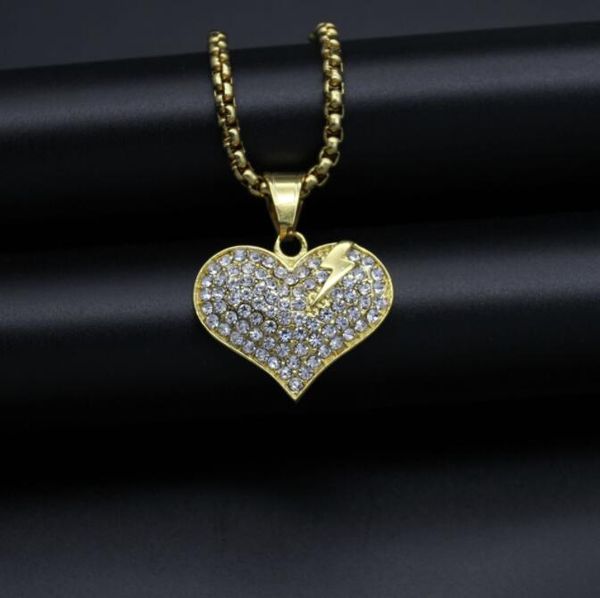 hip hop bling iced out stainless steel heart shape pendants necklaces for men rapper jewelry gift, Silver
hip hop bling iced out stainless steel heart shape pendants necklaces for men rapper jewelry gift, Silver