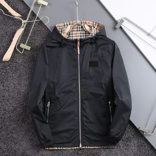 b10104 coat men wear jacket long sleeve designer jackets slim windbreaker men reversible coats m-4xl, Black;brown
b10104 coat men wear jacket long sleeve designer jackets slim windbreaker men reversible coats m-4xl, Black;brown