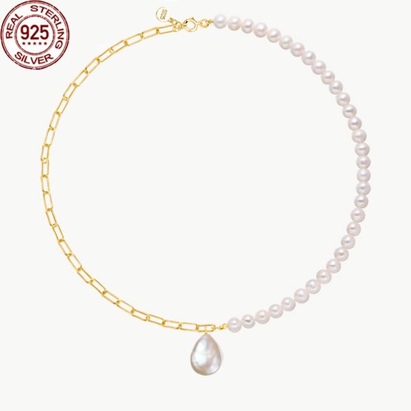 2022 925 silver beaded necklaces baroque style ins shell pearl jewelry collarbone chain sweater female's christmas gift
2022 925 silver beaded necklaces baroque style ins shell pearl jewelry collarbone chain sweater female's christmas gift