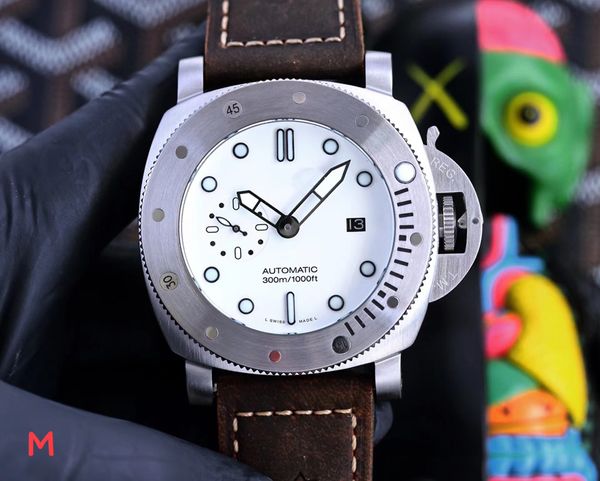 designer pam mens watches curved coated glass 44mm layer leather strap with original pin buckle fully automatic mechanical, Slivery;brown
designer pam mens watches curved coated glass 44mm layer leather strap with original pin buckle fully automatic mechanical, Slivery;brown