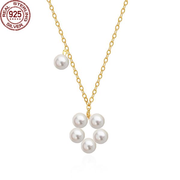 925 silver beaded necklaces o-shaped chain ins style pearl garland shell beads fashion temperament collarbone jewelry
925 silver beaded necklaces o-shaped chain ins style pearl garland shell beads fashion temperament collarbone jewelry