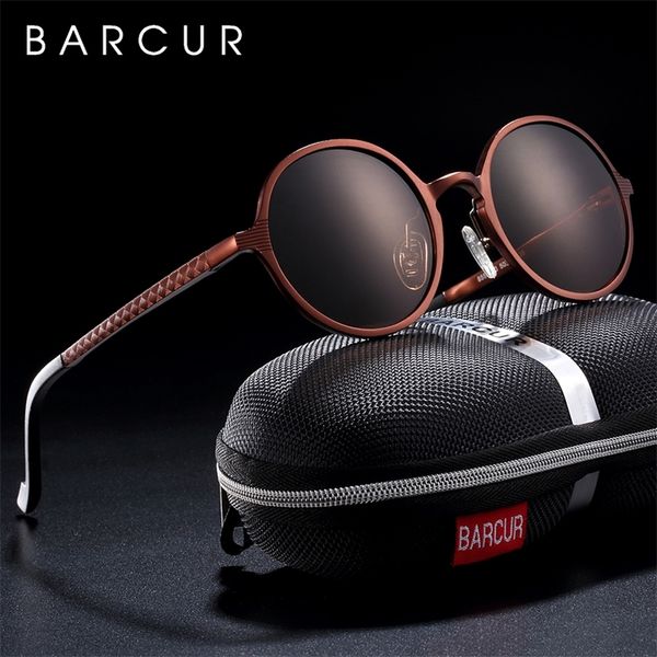 barcur black goggle male round sunglasses luxury brand men glasses retro vintage women sun uv400 eyewear 220818, White;black
barcur black goggle male round sunglasses luxury brand men glasses retro vintage women sun uv400 eyewear 220818, White;black
